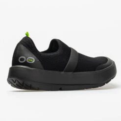 OOFOS OOmg Low Women's Black/Black -BROOKS Store 630882 6
