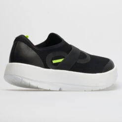 OOFOS OOmg Low Men's Black/White -BROOKS Store 630897 6