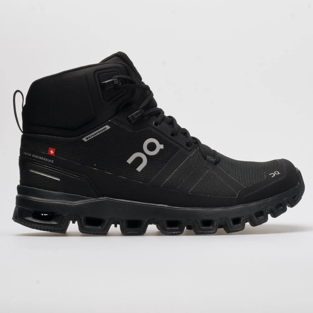 On Running On Cloudrock Waterproof Women's All Black 3 On Running On Cloudrock Waterproof Women's All Black