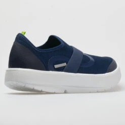 OOFOS OOmg Low Men's White/Navy -BROOKS Store 631098 6