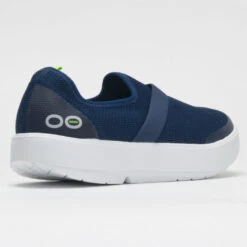 OOFOS OOmg Low Women's White/Navy -BROOKS Store 631140 6