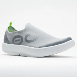 OOFOS OOmg EeZee Men's White/Gray -BROOKS Store 631176 5