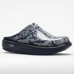 OOFOS OOcloog Limited Women's Black/Snakeskin 12 OOFOS OOcloog Limited Women's Black/Snakeskin -BROOKS Store 631220 5
