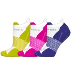 Fitsok F4 Tech No Show Socks 3 Pack -BROOKS Store 650781 555 1