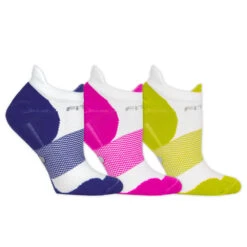 Fitsok F4 Tech No Show Socks 3 Pack -BROOKS Store 650781 555 2