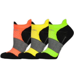 Fitsok F4 Tech No Show Socks 3 Pack -BROOKS Store 650781 777 1