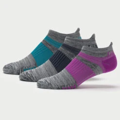 Fitsok Q5 No-Show Socks 3 Pack 8 Fitsok Q5 No-Show Socks 3 Pack -BROOKS Store 650937 wm 1