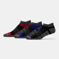 Saucony Inferno No Show Tab Socks 3 Pack -BROOKS Store 650965 067 1