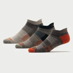 Saucony Inferno No Show Tab Socks 3 Pack -BROOKS Store 650965 350 1