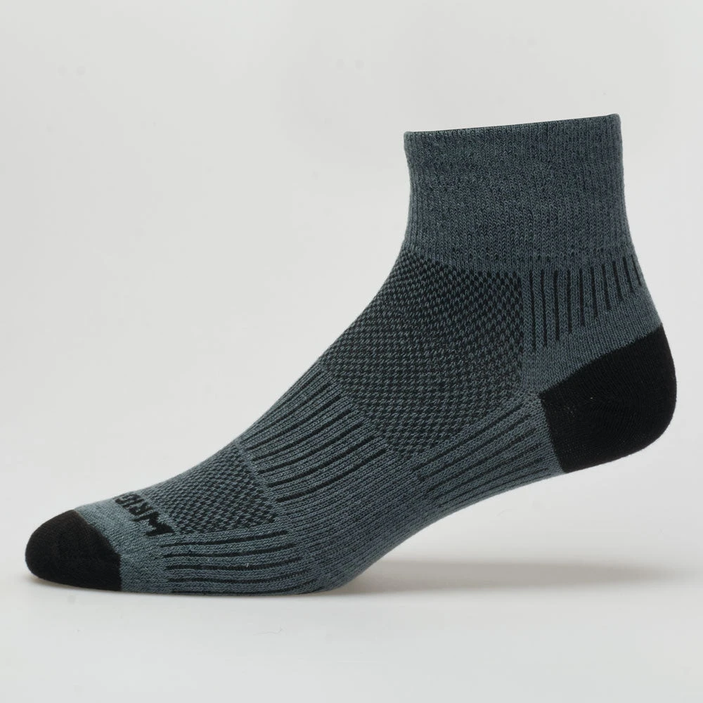 WrightSock Double Layer Coolmesh II Quarter Socks 7 WrightSock Double Layer Coolmesh II Quarter Socks - Image 5