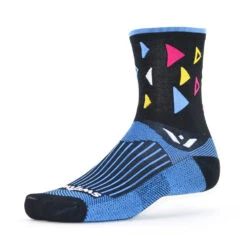 Swiftwick Vision Five Fiesta Crew Socks -BROOKS Store 651057 40z 1