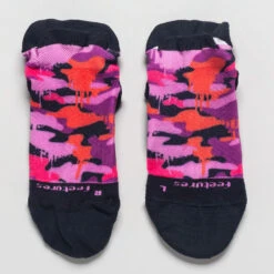 Feetures Elite Light Cushion No Show Tab Camo Splash Socks -BROOKS Store 651306 608 2