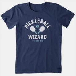Life Is Good Pickleball Wizard Tee Women's -BROOKS Store 700629 819 1