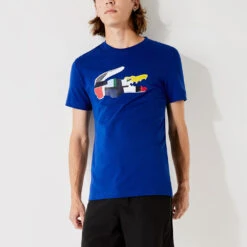 Lacoste Core Performance Printed Tee Men's -BROOKS Store 758015 bdm 1