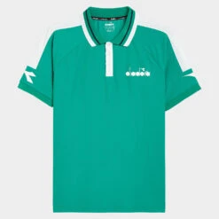 Diadora Short Sleeve Polo Icon Men's -BROOKS Store 758188 134 1