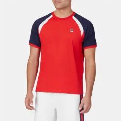 Fila Heritage Essentials Short Sleeve Crew Men's -BROOKS Store 758217 622 1