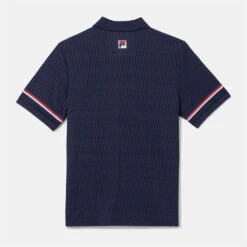 Fila Heritage Essentials Jacquard Polo Men's 7 Fila Heritage Essentials Jacquard Polo Men's -BROOKS Store 758221 412 2